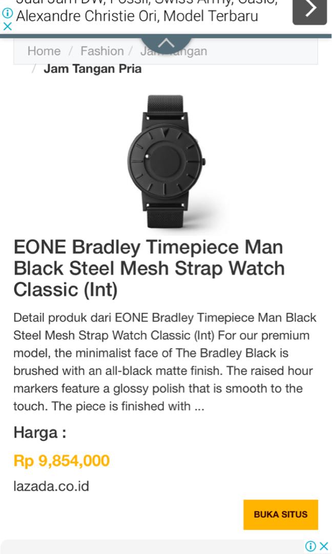 the bradley timepiece