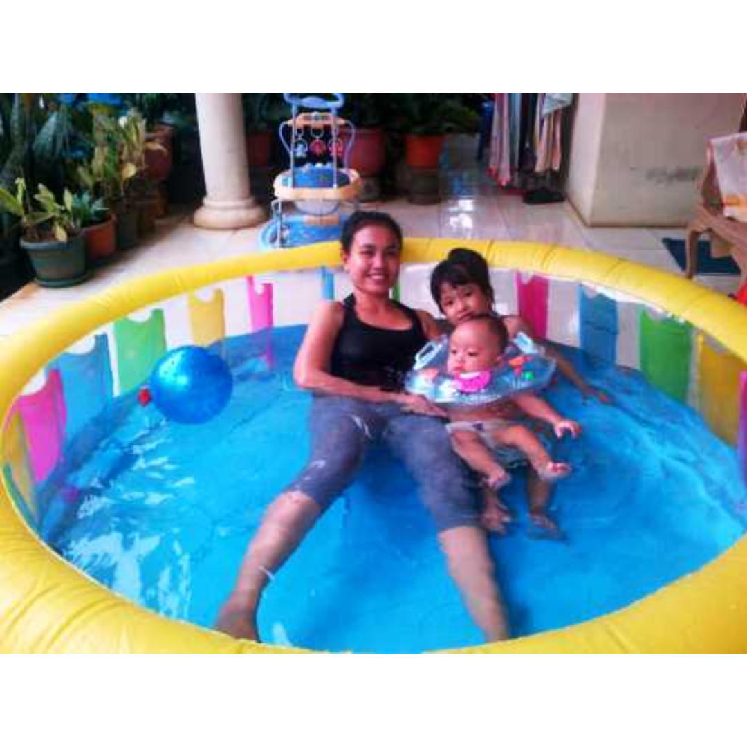 Jual Kolam Renang Anak Portable Murah Merek Bestway Spt Intex Bayi Anak Mainan Baby Walker Di Carousell