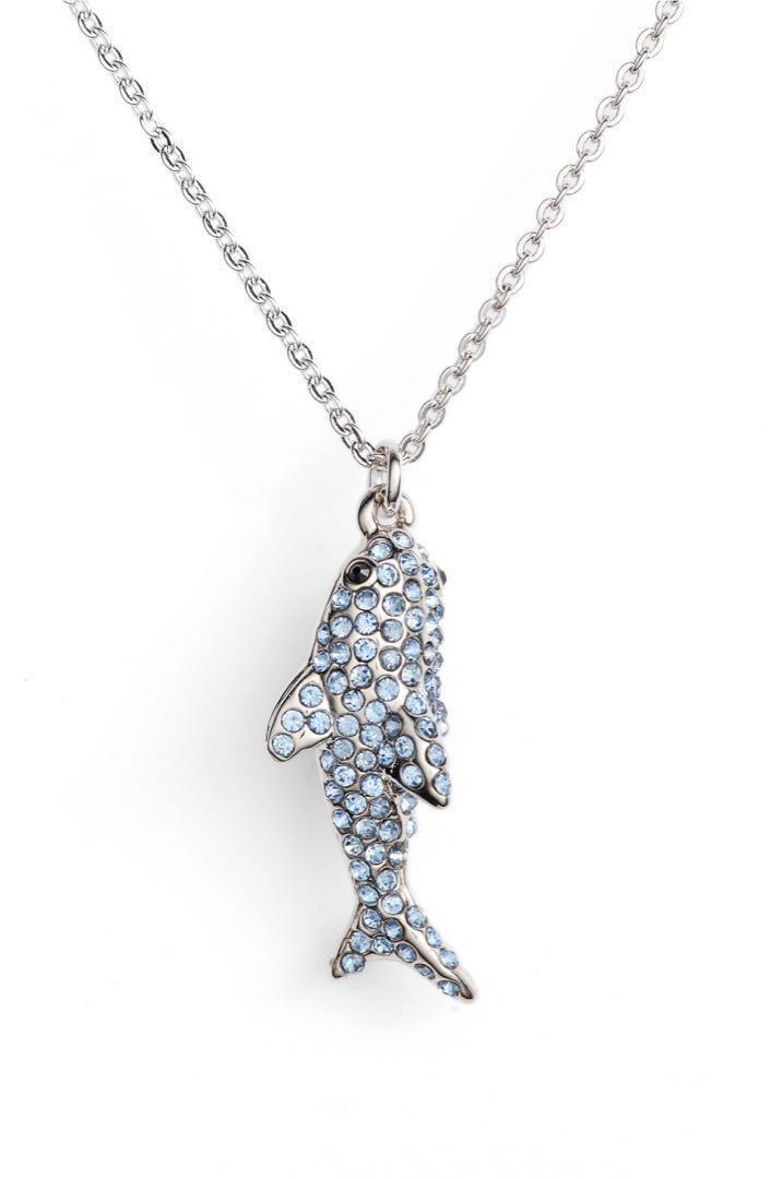 Kate spade shark necklace sale