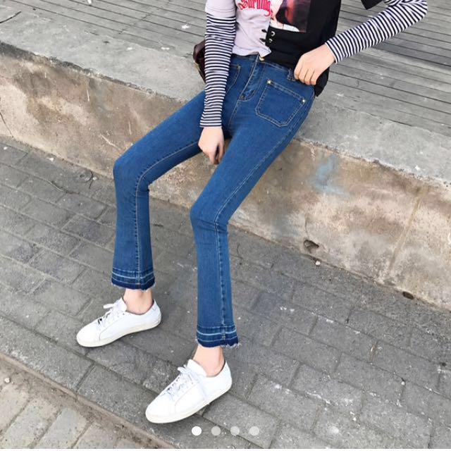 Korean jeans style 2018 on sale