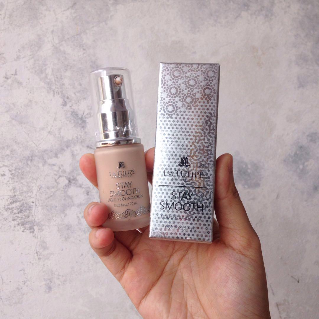 la tulipe stay smooth liquid foundation