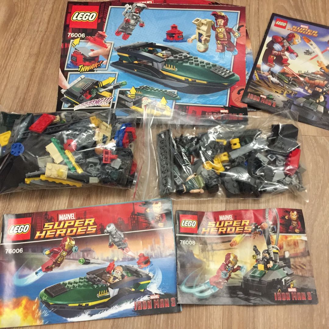 lego marvel iron man 3