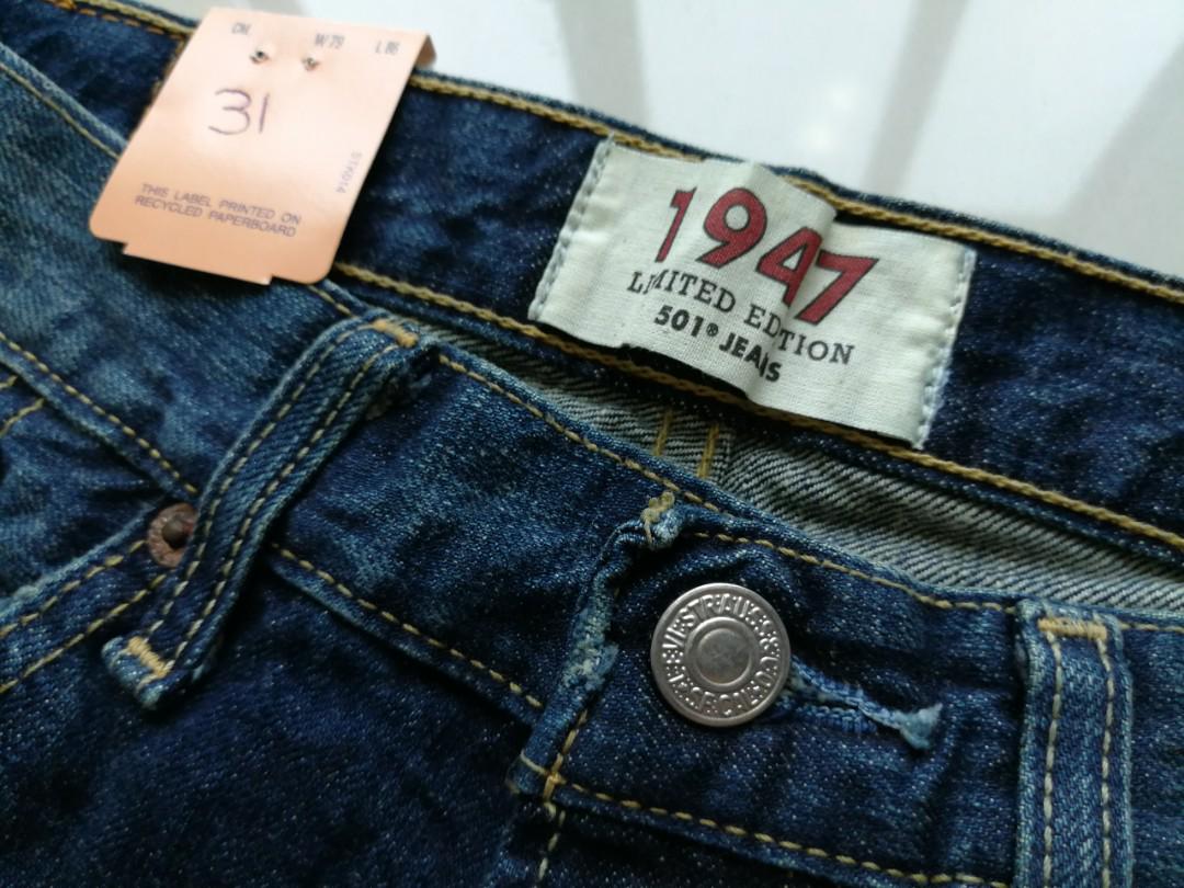 Limited Edition 1947 Levi's 501, Men's Fashion, Bottoms, Jeans on Carousell