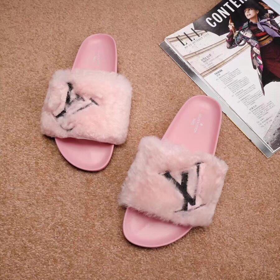 Louis Vuitton has a pair of fluffy slippers that cost $2,040 and