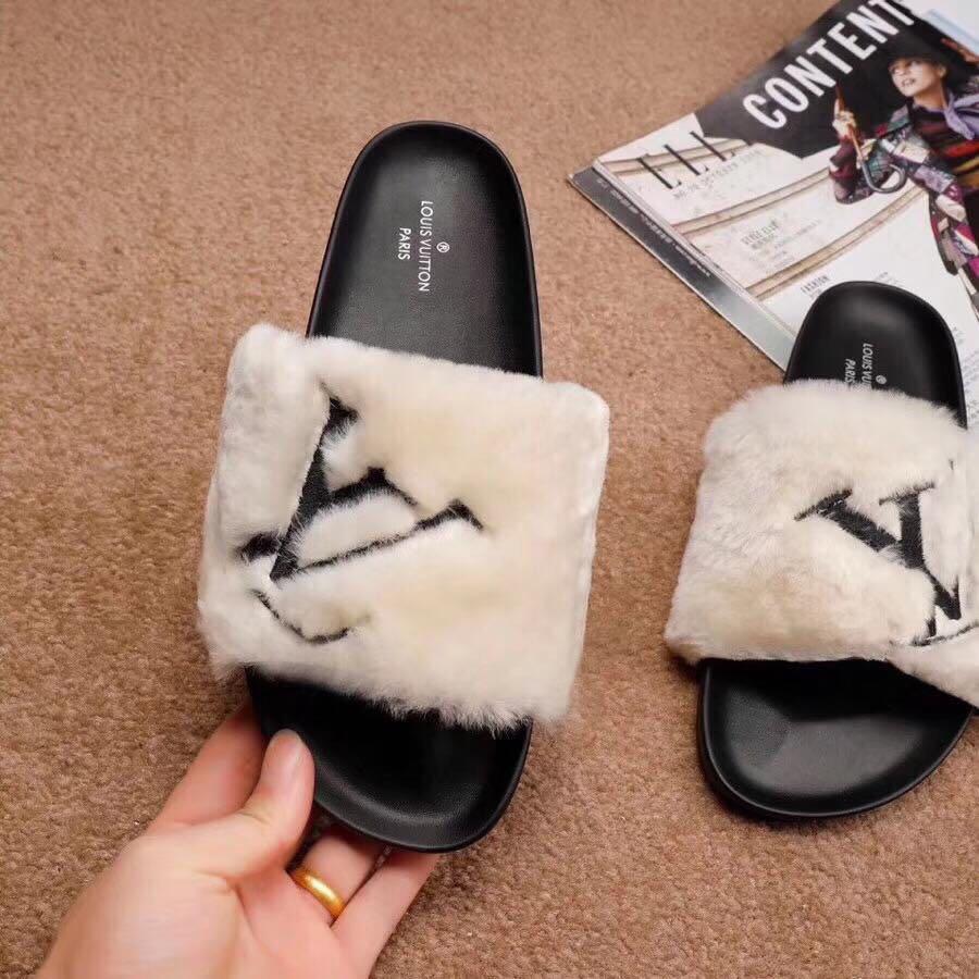 Louis Vuitton has a pair of fluffy slippers that cost $2,040 and we can't  understand why - Luxurylaunches