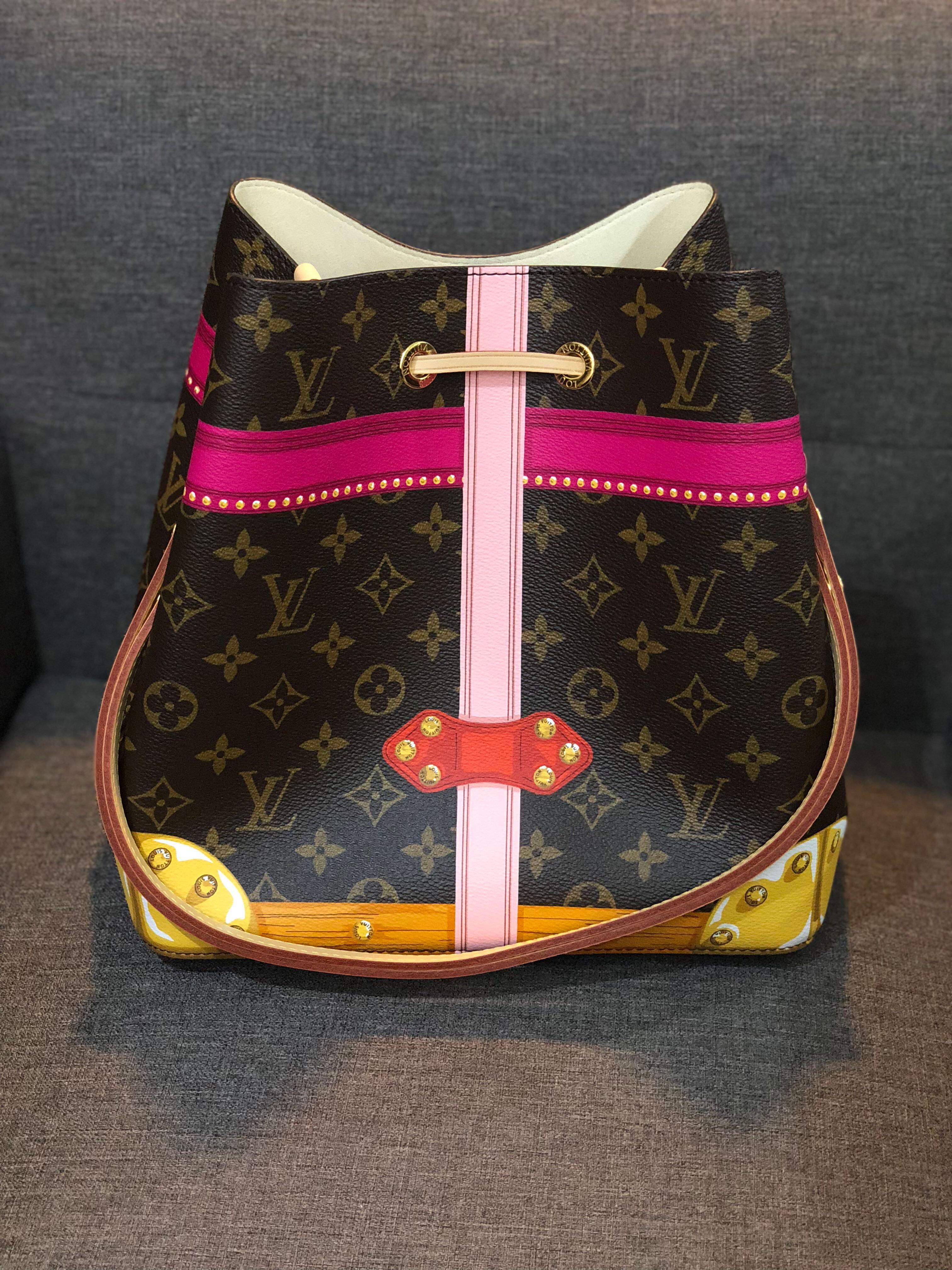 Louis Vuitton, Bags, Like New Louis Vuitton Monogram Summer Trunks Neo  Neverfull Mm