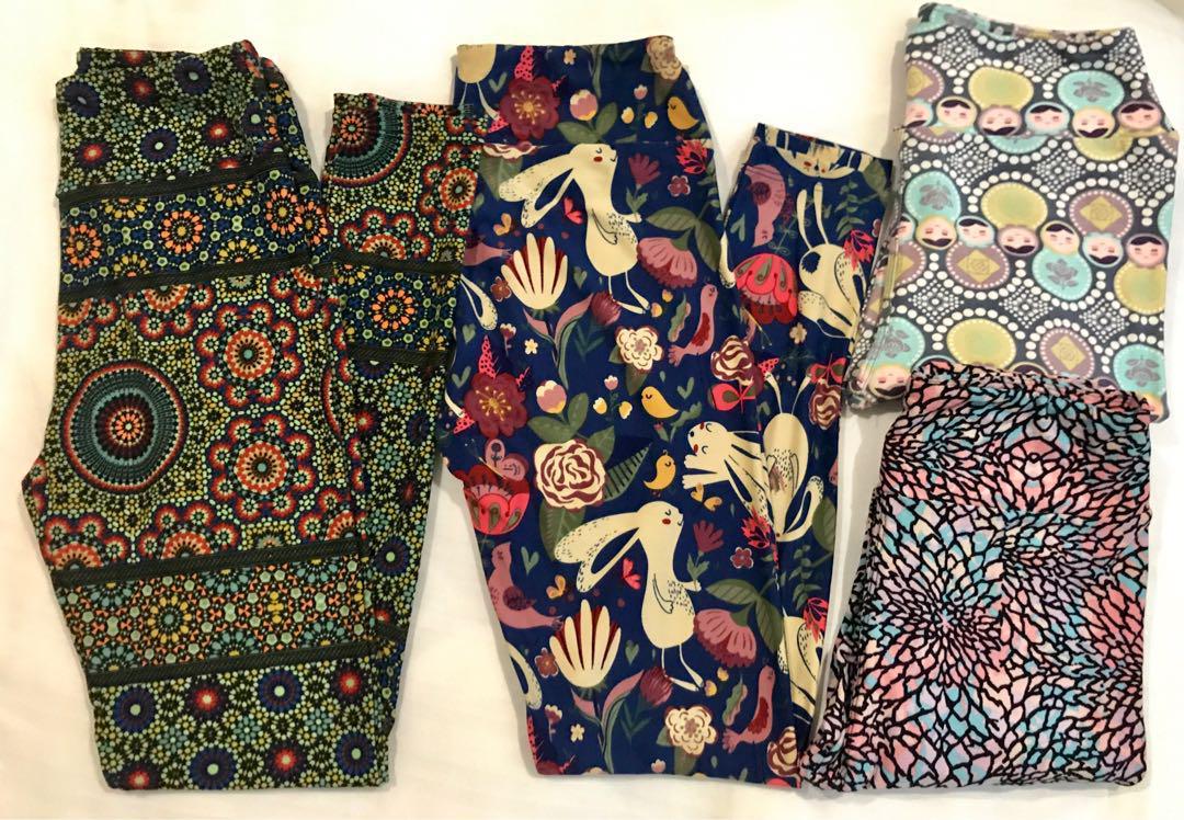 Lularoe OS Leggings HARD TO FIND Prints, Women's Fashion, Bottoms, Other  Bottoms on Carousell