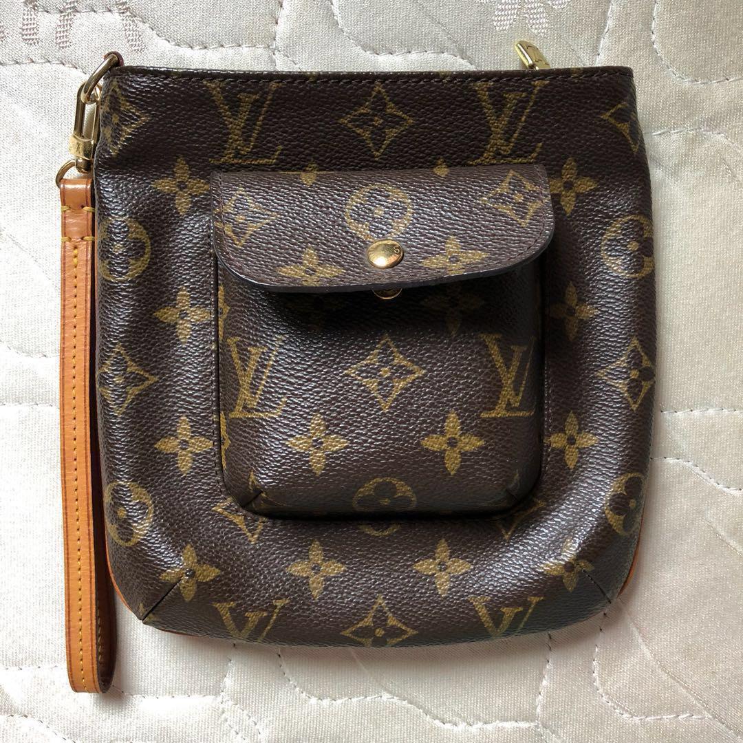 LV Partition Clutch Bag Pouch, Luxury, Bags & Wallets on Carousell