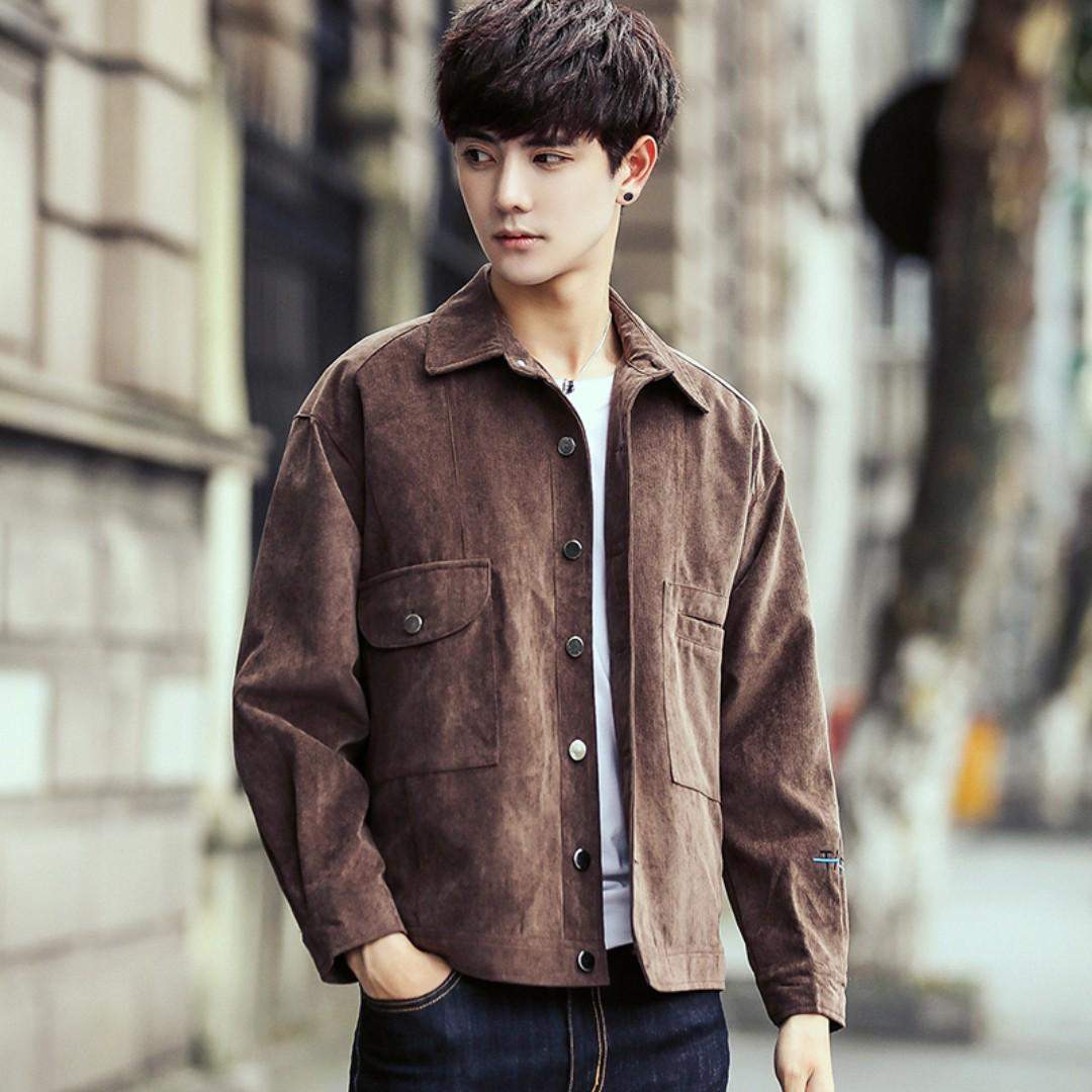 Corduroy denim jacket new arrivals