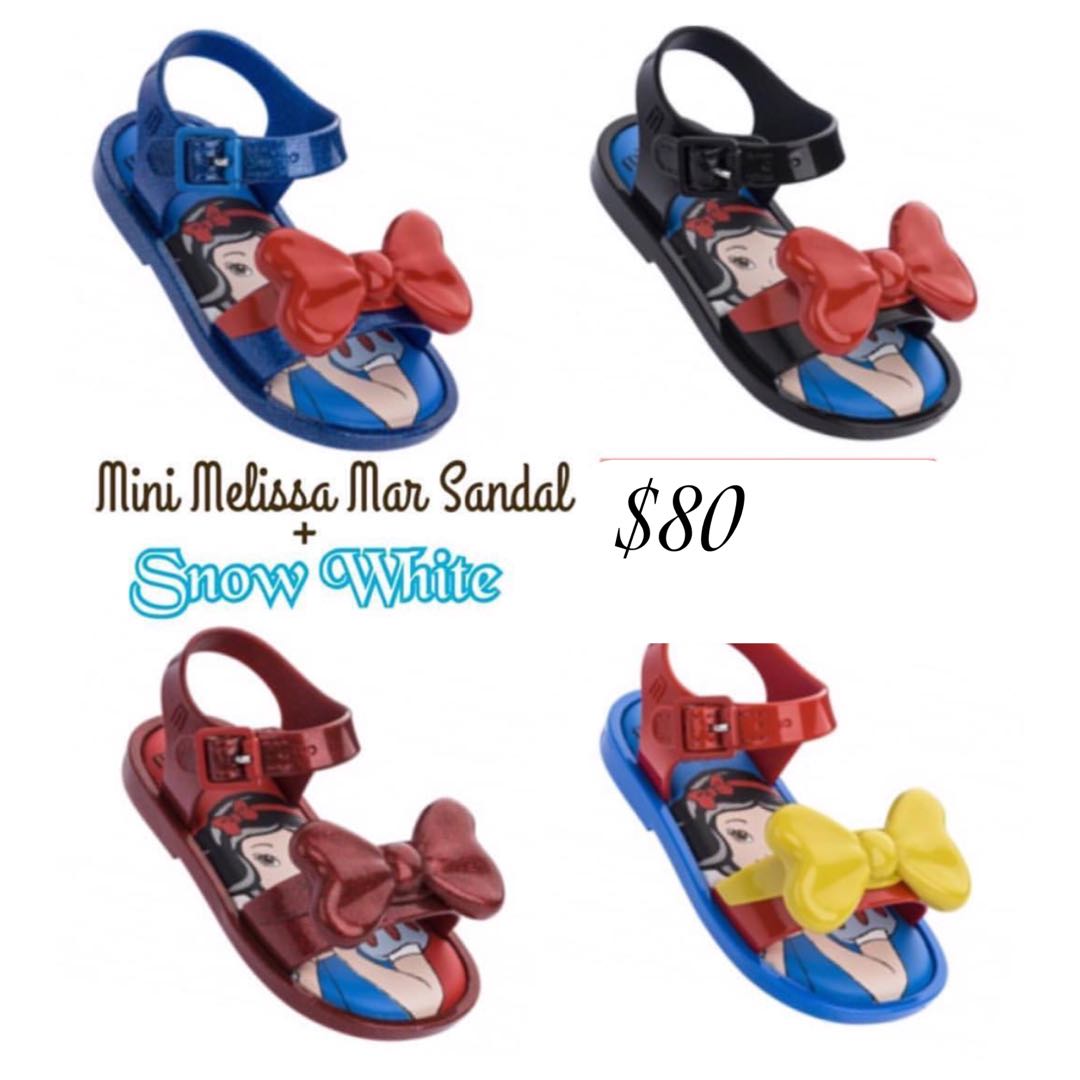 Mini Melissa Mar Sandal + Snow White 
