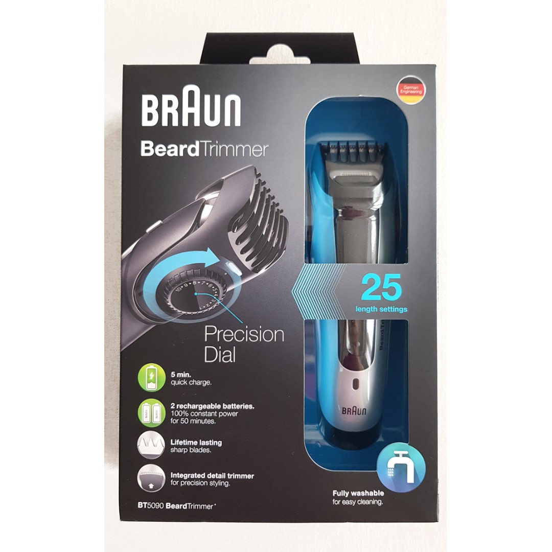 braun trimmer warranty