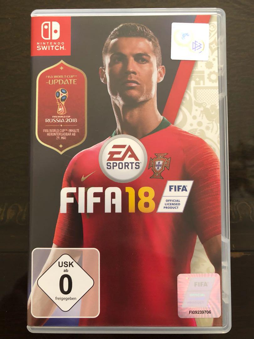 Nintendo Switch Fifa 18 Eu World Cup Update Video Gaming Video Games Nintendo On Carousell
