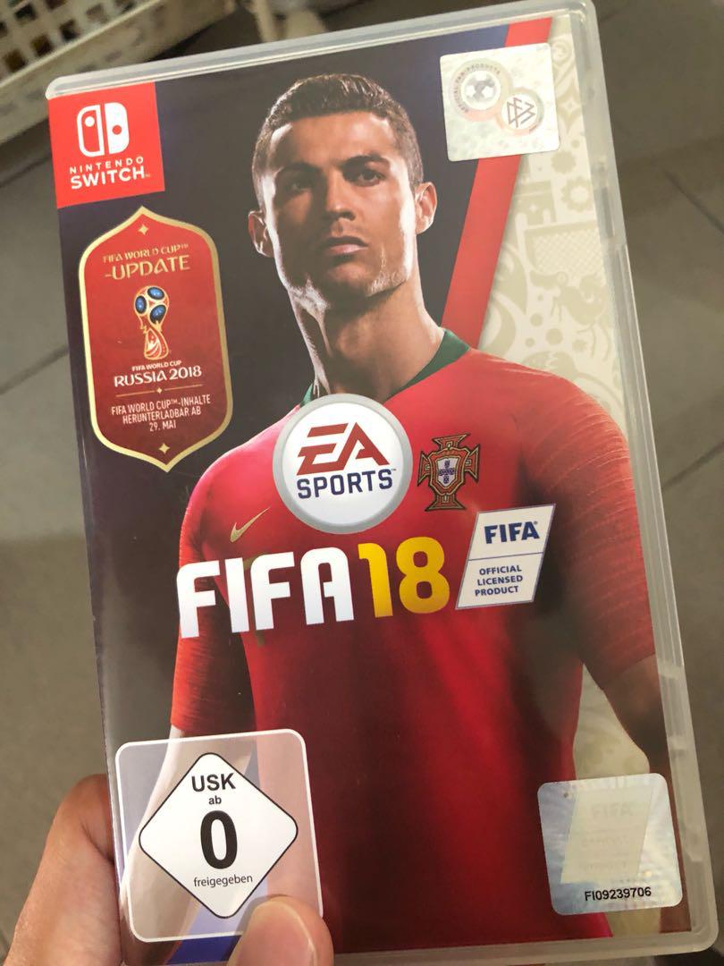 Nintendo Switch Fifa 18 Eu World Cup Update Toys Games Video Gaming Video Games On Carousell