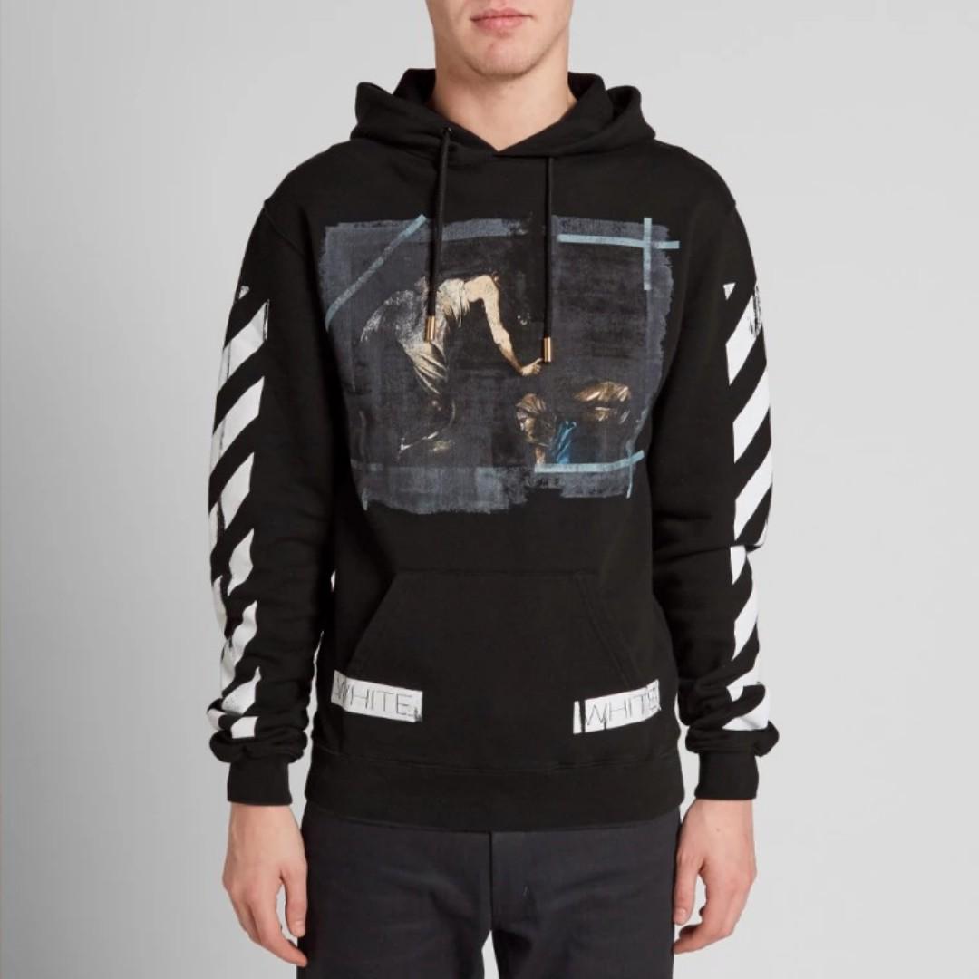 Off white annunciation hoodie sales