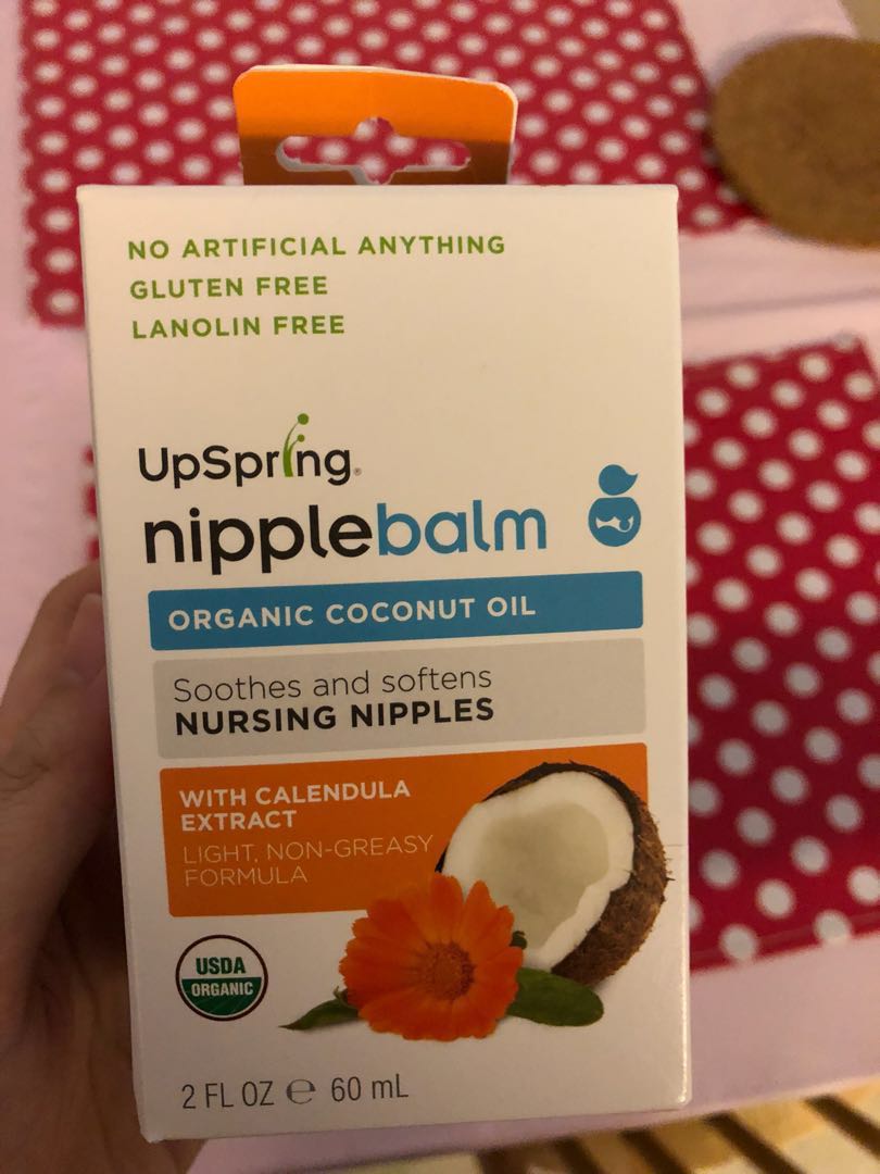 Organic coconut oil nipple balm, Babies & Kids, Nursing & Feeding