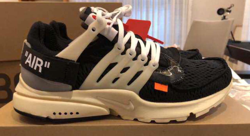 Off white clearance air presto sizing