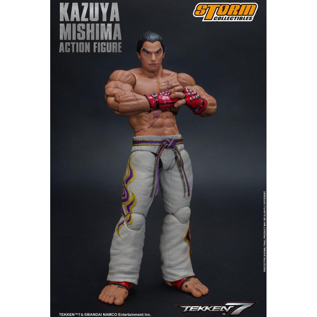 Po Storm Collectibles Tekken 7 Kazuya Mishima 铁拳7 三岛 一八 Toys Games Bricks Figurines On Carousell