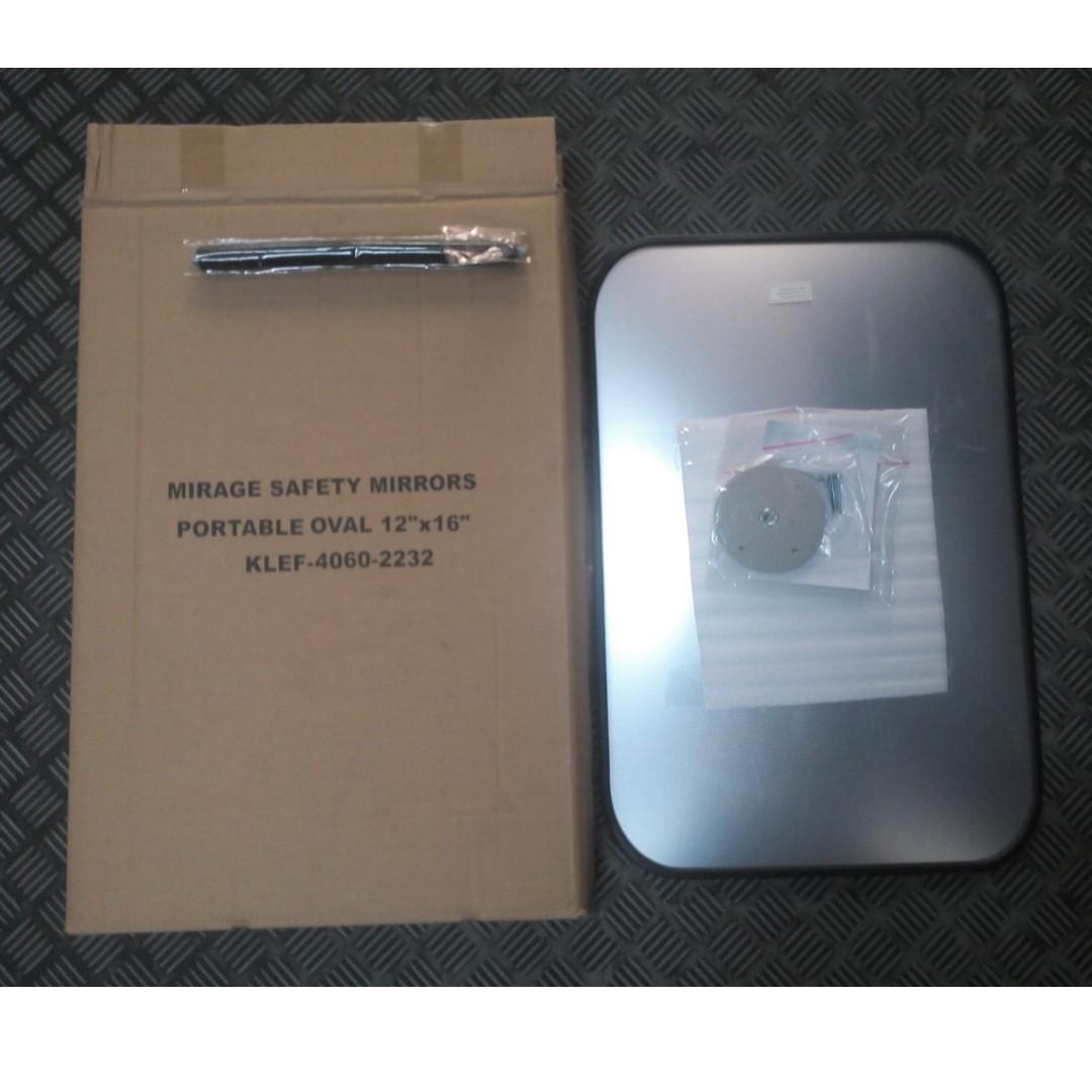 Portable Rectangle Mirror 16" x 24" (Category: Everything Else Others) located in Manila. Submitted by ryuquico (Listing ID 182549410, Image 3). Description: Portable anti-theft convex mirror are mainly used for indoor intersections with blind access in to major aisles, perfect for the shops, schools, hospitals, warehouse, market and so on. Compare with anti-theft indoor convex mirror, it is more economic, the whole size and weight can be reduced