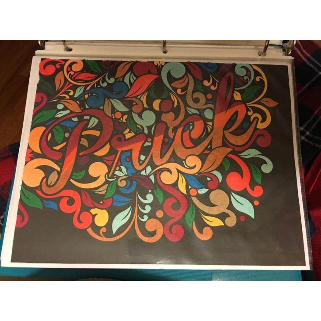 Pre Order Release Your Anger Midnight Edition An Adult Coloring