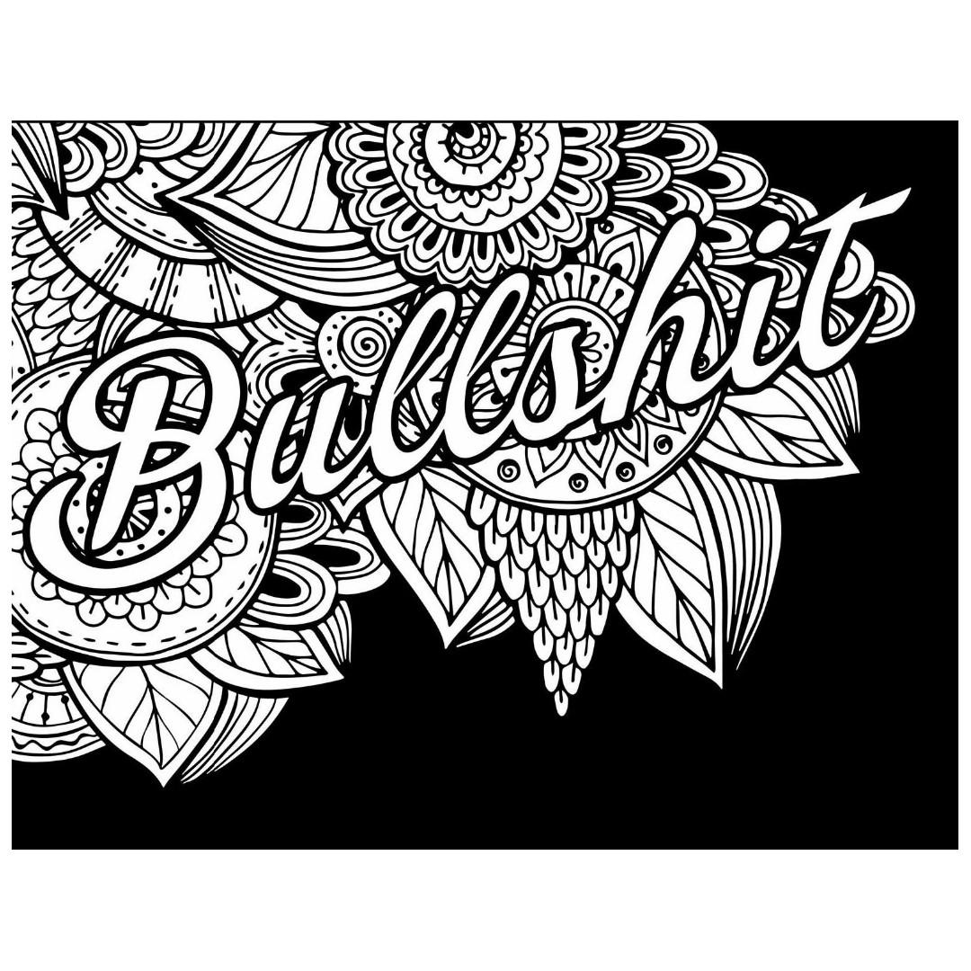 Pre Order Release Your Anger Midnight Edition An Adult Coloring