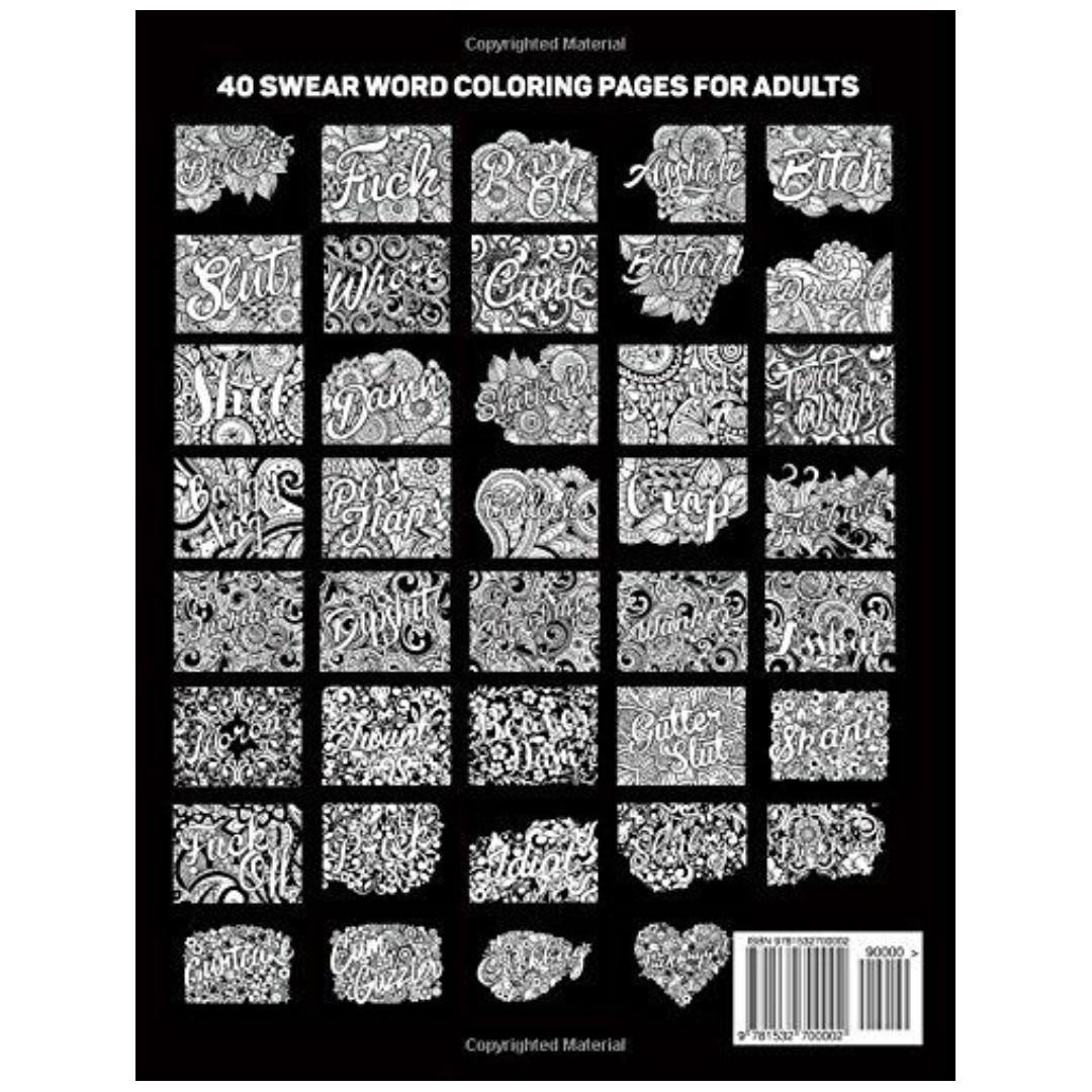 Pre Order Release Your Anger Midnight Edition An Adult Coloring