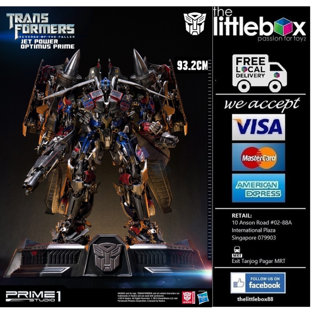 IN COMING NOV Prime 1 Studio Statue Transformers Revenge of the Fallen