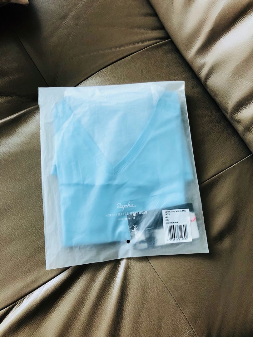 rapha v neck base layer