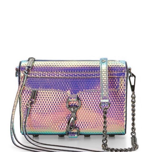 Rebecca minkoff hologram mini mac hotsell