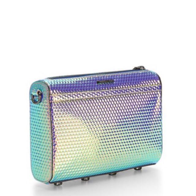 Rebecca minkoff hotsell hologram mini mac