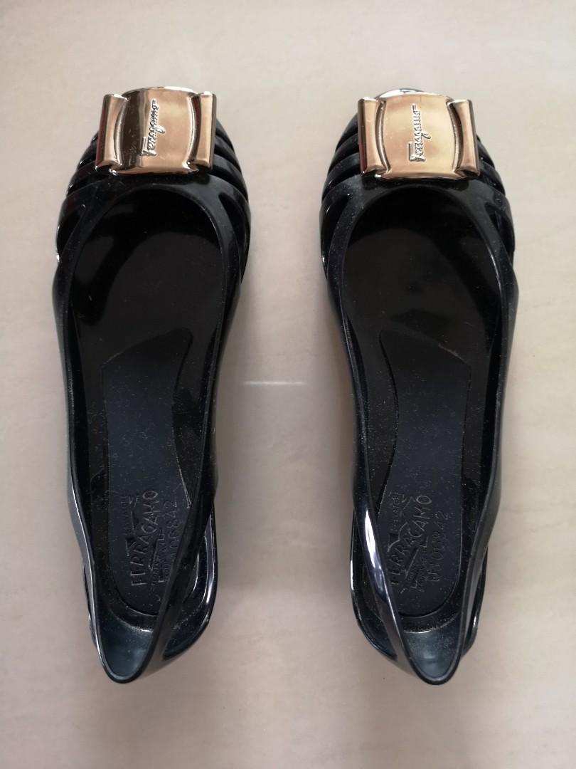 ferragamo jelly shoes 2018