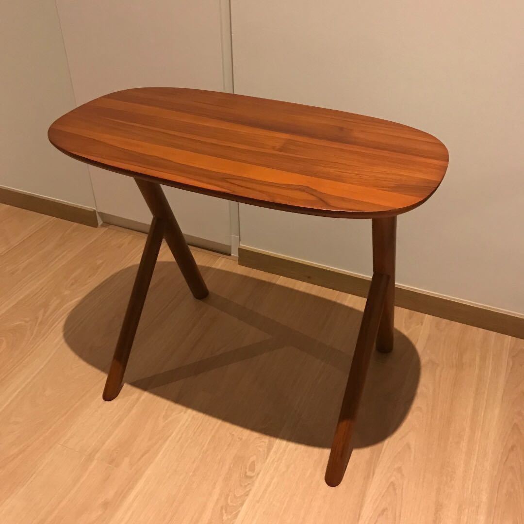 Scanteak Holm Valet Side Table Furniture Home Living Furniture