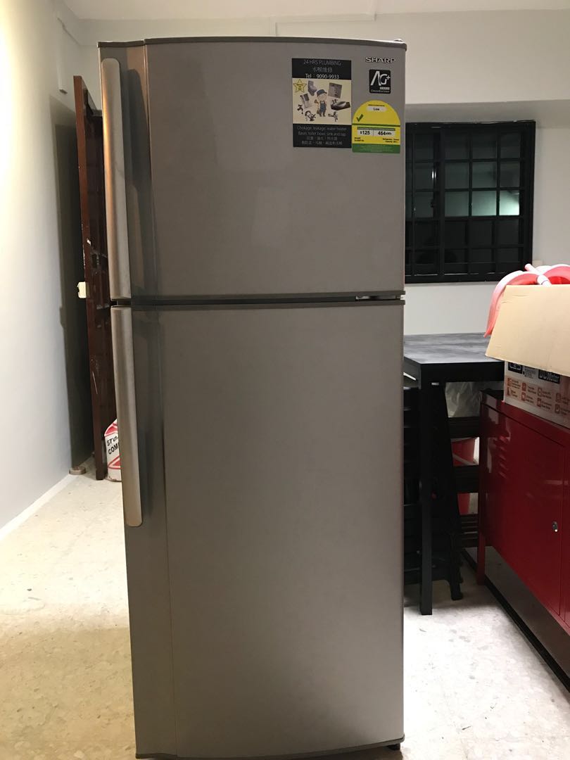 SHARP Sharp 2door Refrigerator 203L (SJD26TSL), TV & Home Appliances