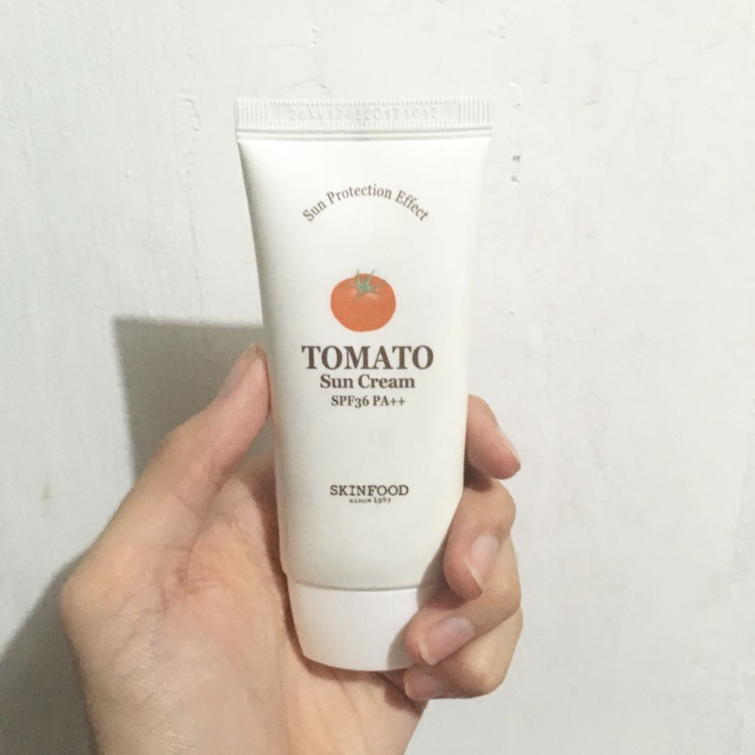 Skinfood Tomato Sun Cream Health Beauty Skin Bath Body On Carousell
