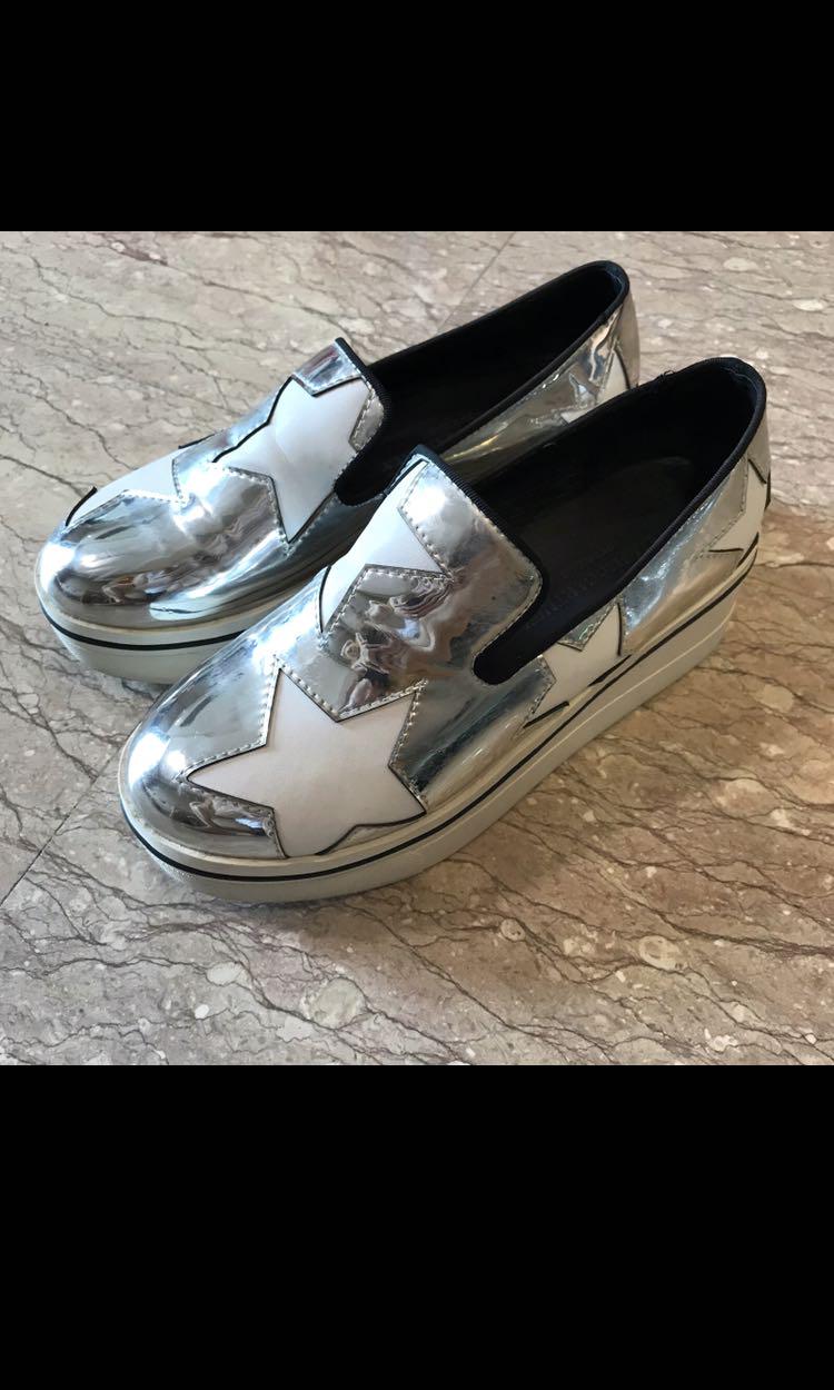Stella mccartney binx 2025 star platform sneakers