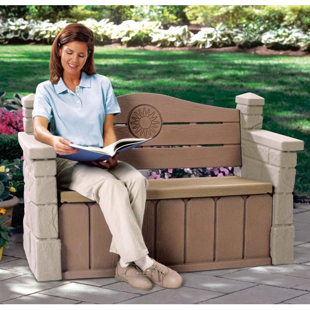 Step 2 outdoor storage bench new arrivals