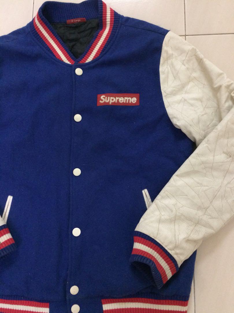 Supreme ジャケット メッシュ mesh varsity jacket 良質