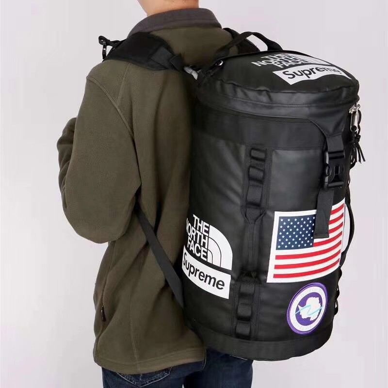 Supreme x TNF The North Face 17ss Backpack Hiking Travel Bag, Men&#39;s Fashion, Bags & Wallets ...