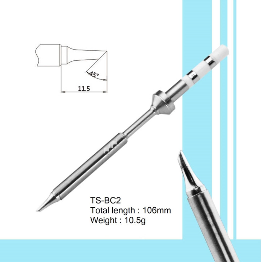 TSBC2 Original Replacement Solder Tip For TS100 Soldering Iron
