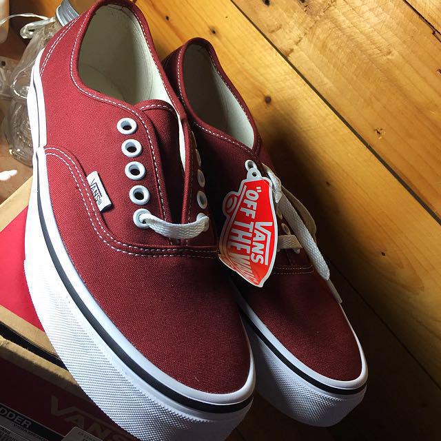 VANS AUTHENTIC MADDER BROWN