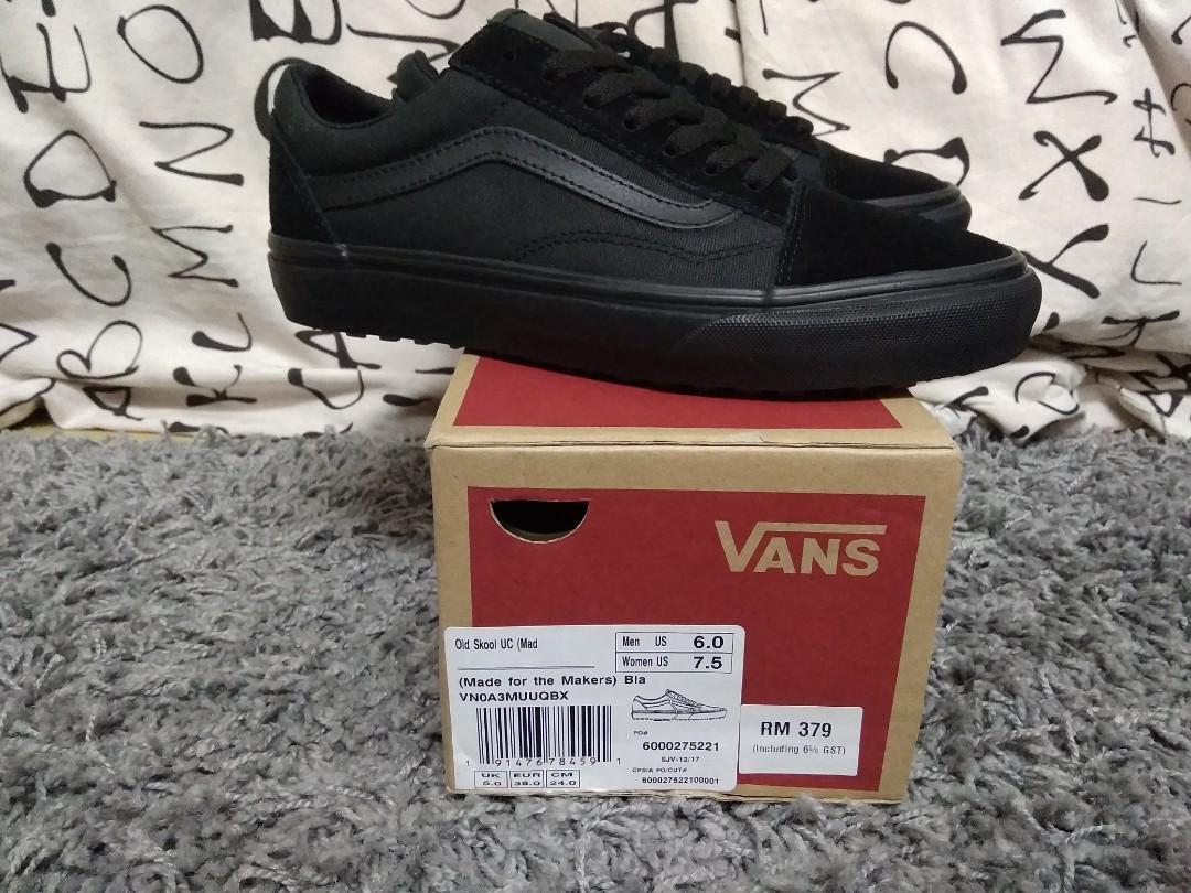 vans old skool blå