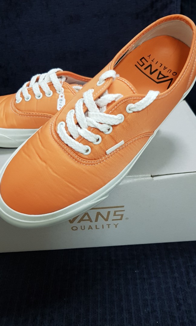 orange shoes mens