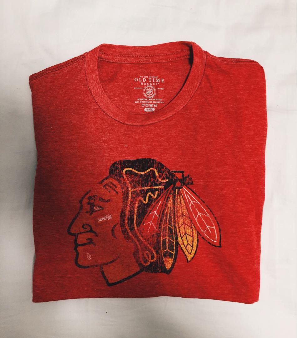chicago blackhawks t shirts vintage