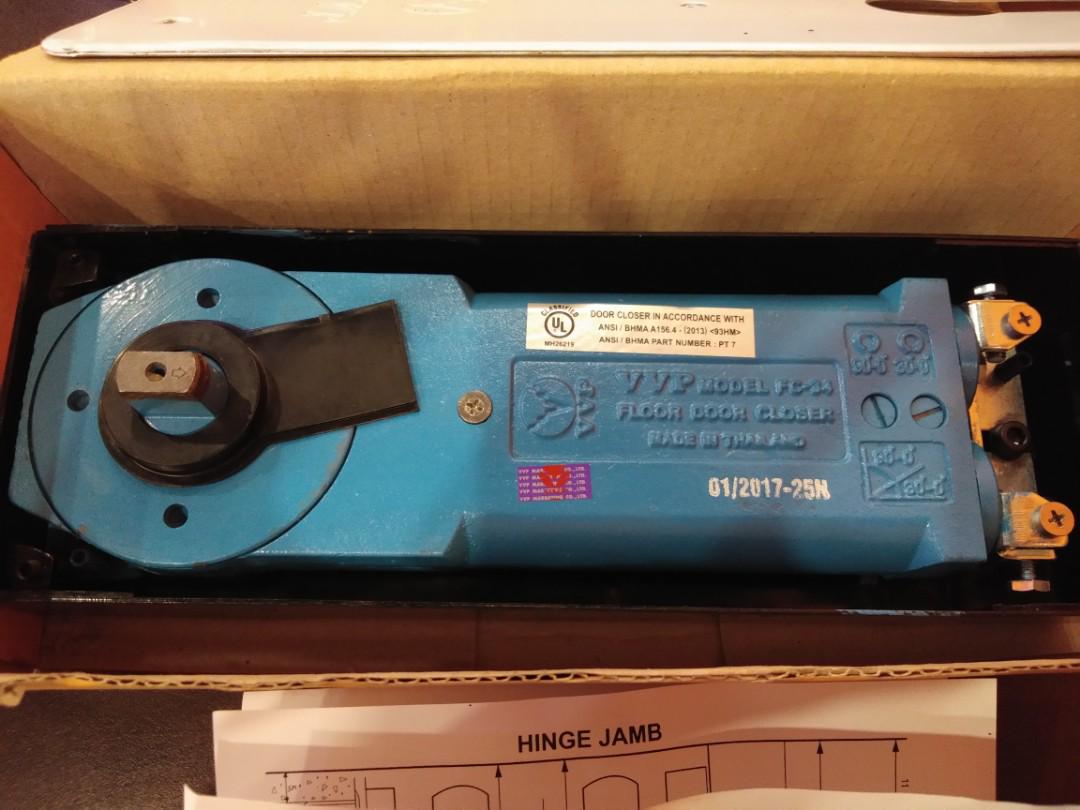VVP Floor Door Hinge/ Closer, Everything Else, Others on Carousell