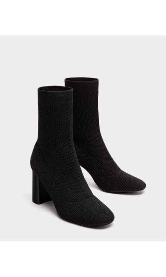 Zara knit ankle boot, Women's Fashion 