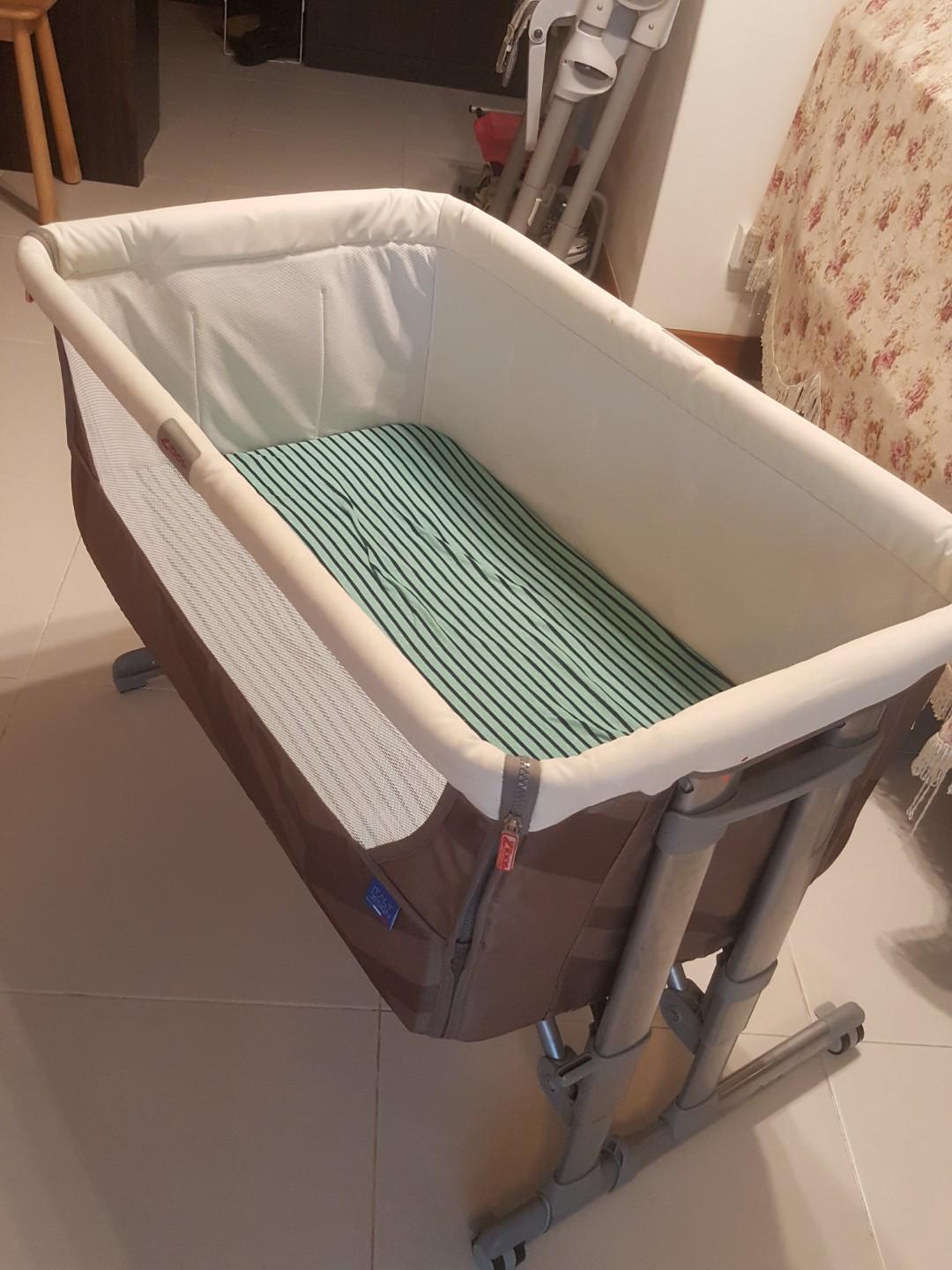 zibos ala bedside crib