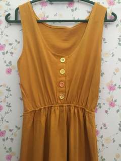 Mustard Dress
