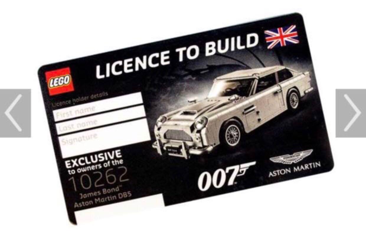 lego creator 007 aston martin