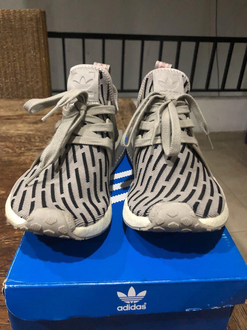 Adidas NMD XR1 Clear Granite Fesyen Wanita Sepatu di Carousell