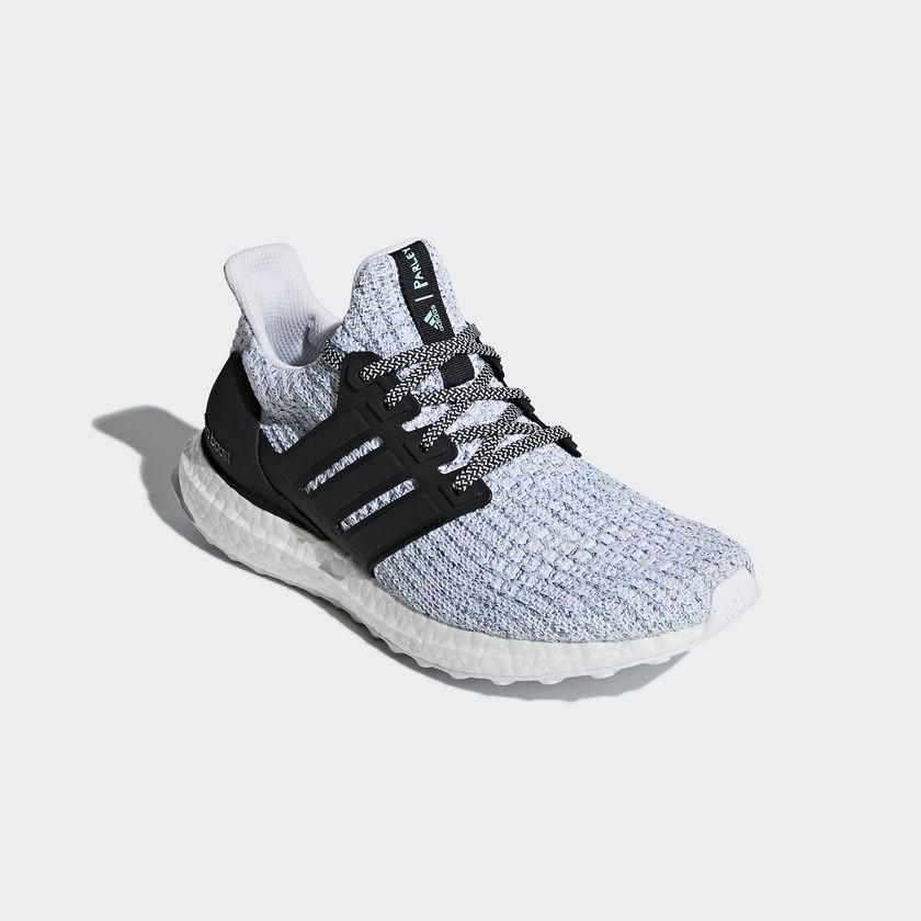 Adidas Ultra Boost X Parley White/Carbon Blue Spirit, Men's Fashion, Footwear, Sneakers on Carousell