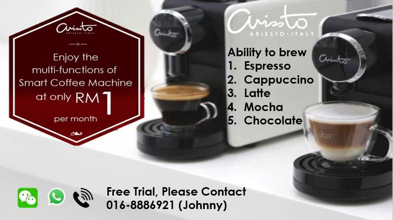 Arissto coffee machine price discount